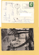 12235 PRINCIPATO DI MONACO 1953 Stamp 6f Isolato Card Blason ANNULLO - Brieven En Documenten