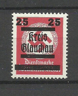 Germany Deutschland Lokalausgabe 1945 GLAUSCHAU Michel 37 MNH - Nuovi