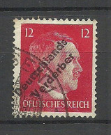 Germany Deutschland Lokalausgabe 1945 Meissen Michel 34 O - Usados