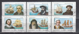 Bulgaria 1990 -Grand Navigateurs, Mi-Nr. 3814/19, Used - Gebruikt