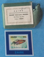 Zaire Belgique Congo Belge 100 X COB BL25 Bloc Feuillet Souvenir Sheet MNH / ** 1978 Poisson Fish Cote Totale: 1.500,00€ - Neufs