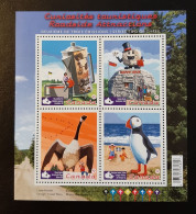 Canada  2010 MNH Sc 2397**  2,28$ Souvenir Sheet, Roadside Attractions-2 - Ongebruikt