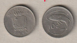00631) Malta, 10 Cents 1998 - Malta