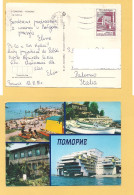 12292 ROMANIA 1985 Stamp POMORIE Card To Italy - Brieven En Documenten