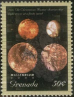 Delcampe - Ole Christensen Roamer, Light Travels At A Finite Speed, Astronomy, Mathematics, Physics, Science, Space, MNH Grenada - Physique