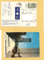 12307 CANADA 1972 10c Isolato Stamp MONTREAL Card Via Aerea To Italy - Covers & Documents