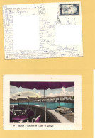 12311 LIBANO 1956 Isolato Stamp BEIRUT Card To Italy - Lebanon