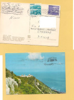 12314 ISRAELE Stamps Haifa Card To Italy - Storia Postale