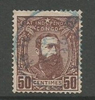 Belgique Congo Belge COB 9 Oblitéré Used 1887 Léopold II - 1884-1894