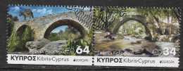 CYPRUS 2018 EUROPA SETENANT PAIR USED - 2018