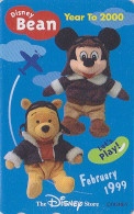 TC NEUVE JAPON / 110-205396 - DISNEY STORE - SERIE BEAN OURS WINNIE POOH - 02/99 - Movie JAPAN MINT Free Phonecard - Disney