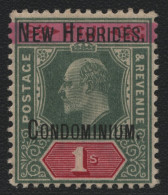 Neue Hebriden 1908 - Mi-Nr. 6 * - MH - Edward VII - Ongebruikt