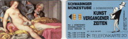 Kunst Aus Museum TK N *02/1992 200 Expl.(K840) ** 60€ Visitenkarte Schwabinger Münzstube München TC VIP Telecard Germany - V-Series : VIP Et Cartes De Visite