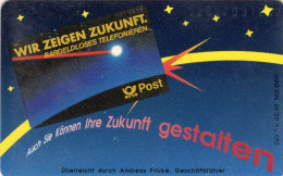 Werbeagentur TK N *c 02/1992 200 Expl.(K798) ** 90€ Visitenkarte Schmitz Ihre Zukunft Gestalten TC VIP Telecard Germany - V-Reeksen : VIP En Visitekaartjes