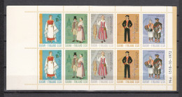 Finlandia Nuovi:  N. 674-8  In Libretto ** - Markenheftchen