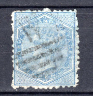 NEUSEELAND, 1874 Freimarke Königin Victoria, Gestempelt - Used Stamps