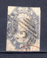 AUSTRALIEN TASMANIEN, 1860 Königin Victoria, Gestempelt - Used Stamps