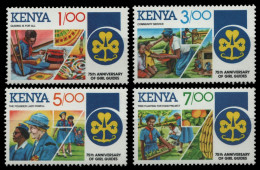 Kenia 1985 - Mi-Nr. 322-325 ** - MNH - Pfadfinder / Scouts - Kenia (1963-...)