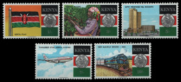 Kenia 1988 - Mi-Nr. 466-470 ** - MNH - 25 Jahre Unabhängigkeit - Kenia (1963-...)