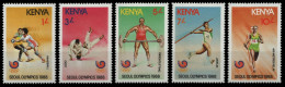 Kenia 1988 - Mi-Nr. 447-451 ** - MNH - Olympia Seoul - Kenia (1963-...)