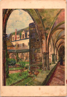 22-12-2023 (2 W 50) France - Cloître De L'Abbaye De St Wandrille - Kirchen U. Kathedralen