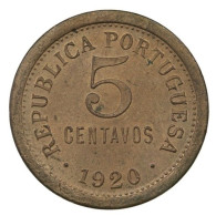 PORTUGAL - $05 ( 5 Centavos ) - 1920 - KM 569 - A.G. 05.01 - REPÚBLICA - Portugal