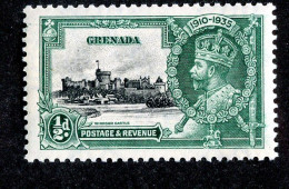( 164-Jub )  1935 Scott #124 Mnh** (offers Welcome) - Grenada (...-1974)
