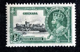 ( 165-Jub )  1935 Scott #124 Mnh** (offers Welcome) - Grenada (...-1974)