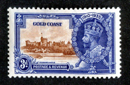 ( 176-Jub )  1935 Scott #109 M* (offers Welcome) - Gold Coast (...-1957)