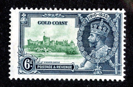 ( 178-Jub )  1935 Scott #110 M* (offers Welcome) - Gold Coast (...-1957)