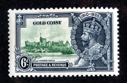 ( 179-Jub )  1935 Scott #110 M* (offers Welcome) - Gold Coast (...-1957)