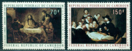 1970 Painting,Rembrandt,Emmaus,Anatomy Lesso Of Dr Deijman,Cameroon,Mi.631,MNH - Rembrandt