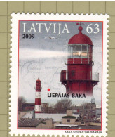 Latvia 2009, Bird, Birds, Lighthouse, 1v, MNH** - Gaviotas