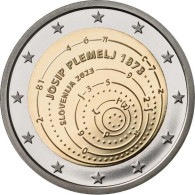 Slovenie 2 Euro 2023 Josip Plemelj UNC Munt Slovenia Slowenien - Slovenië