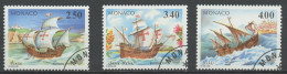 Monaco 1992 Y&T N°1825 à 1827 - Michel N°2070 à 2072 (o) - EUROPA - Oblitérés