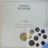 Slovenie BU Set 2023 1 Cent T/m 2 Euro + 2 Euro Josip Plemelj + 3 Euro Slovenia Slowenien Kms Coffret BU - Slovenië