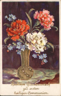 41610748 Kommunion Communion Blumen Vase Greetings - Kommunion