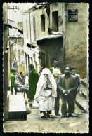 A65  ALGERIE CPSM  ALGER - UNE RUE DE LA CASBAH - Collections & Lots