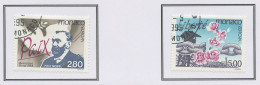 Monaco 1995 Y&T N°1987 à 1988 - Michel N°2230 à 2231 (o) - EUROPA - Oblitérés