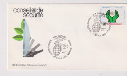 FDC -1977  CONSEIL DE SECURITE - Oblitérés