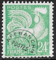 PREOBLITERE N° 114 -   COQ GAULOIS  -  OBLITERE  - 1953 / 1959 - 1953-1960