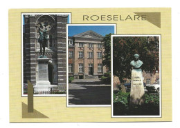 Roeselare Standbeeld Rodenbach Klein Seminarie Borstbeeld Guido Gezelle Foto Prentkaart Htje - Roeselare