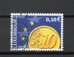 LUXEMBOURG    N° 1498     OBLITERE   COTE 0.20€    MONNAIE EURO - Usados