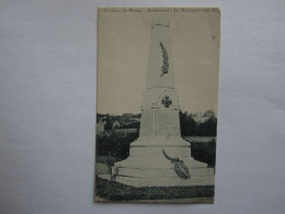 CPA  ENVIRONS DE MEULAN HARDRICOURT LE MONUMENT AUX MORTS - Hardricourt