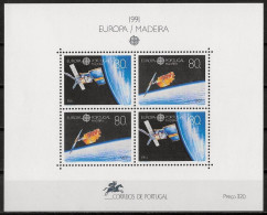 MADERE - ESPACE - EUROPA CEPT - BF 12 - NEUF** MNH - 1991