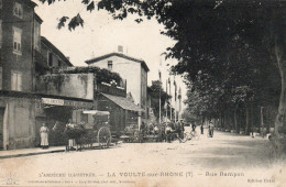 07 Ardèche Très Beau Plan La VOULTE SUR RHONE Rue Rampon - La Voulte-sur-Rhône