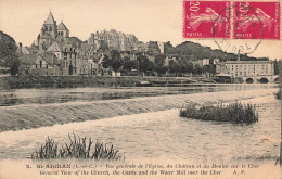 FRANCE - Saint Aignan - Vue Générale De L'église - Château Et Moulin - Carte Postale Ancienne - Saint Aignan