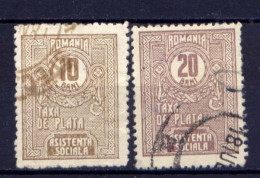 Rumänien Zz Nr.13/4          O  Used        (1152) - Revenue Stamps
