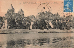 FRANCE - Saint Aignan - L'église Et Le Château - Carte Postale Ancienne - Saint Aignan