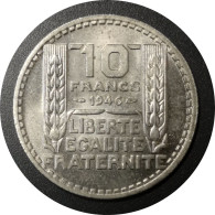 1946 Rameaux Courts - 10 Francs Turin Grosse Tête  France - 10 Francs